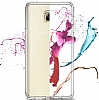Eiroo Slim Hybrid Samsung Galaxy Note 5 Silikon Kenarl effaf Rubber Klf - Resim: 4