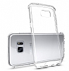 Eiroo Slim Hybrid Samsung Galaxy S7 Silikon Kenarl effaf Rubber Klf - Resim: 1
