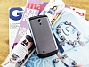 Eiroo Slim Power Samsung i9190 Galaxy S4 mini Dark Silver Klf - Resim: 3