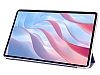 Eiroo Smart Honor Pad X8 Pro 11.5 Kapakl Standl Mavi Deri Klf - Resim: 1