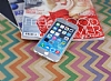 Eiroo Smart Touch iPhone 6 / 6S Tam Koruma Silver Silikon Klf - Resim: 1