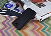 Eiroo Smother Samsung Galaxy J5 Prime Silikon Kenarl Siyah Deri Klf - Resim: 1