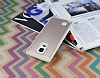 Eiroo Smother Samsung Galaxy Note Edge Silikon Kenarl Gold Deri Klf - Resim: 1