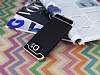 Eiroo Soft Samsung Galaxy Note 5 Gold Kenarl Siyah Silikon Klf - Resim: 1