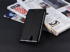 Eiroo Sony Xperia C3 Vantuzlu Pencereli Siyah Deri Klf - Resim: 1