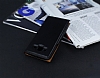 Samsung Galaxy J5 Gizli Mknatsl ift Pencereli Siyah Deri Klf - Resim: 2