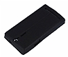 Eiroo Sony Xperia S Vantuzlu Pencereli Siyah Deri Klf - Resim: 3
