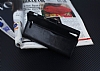 Eiroo Sony Xperia T3 Czdanl Yan Kapakl Siyah Deri Klf - Resim: 2