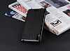 Eiroo Sony Xperia T3 Vantuzlu Pencereli Siyah Deri Klf - Resim: 2