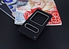 Sony Xperia XA Ultra Gizli Mknatsl ift ereveli Siyah Deri Klf - Resim: 1