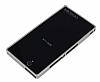 Eiroo Sony Xperia Z Metal Silver Bumper Klf - Resim: 1