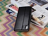 Eiroo Sony Xperia Z1 Buckle Standl Czdanl Siyah Deri Klf - Resim: 4