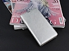 Sony Xperia Z1 Gizli Mknatsl Standl Silver Deri Klf - Resim: 5