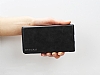 Eiroo Sony Xperia Z1 Standl Czdanl Siyah Deri Klf - Resim: 1