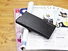 Eiroo Sony Xperia Z1 Standl Czdanl Siyah Deri Klf - Resim: 2