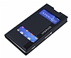 Sony Xperia Z2 Gizli Mknatsl Pencereli Siyah Deri Klf - Resim: 1