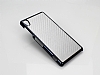 Eiroo Sony Xperia Z2 Karbon Fiber Metal Grnml Gri Klf - Resim: 2