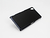 Eiroo Sony Xperia Z2 Karbon Fiber Metal Grnml Siyah Klf - Resim: 2