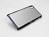 Eiroo Sony Xperia Z2 Karbon Fiber Metal Grnml Gri Klf - Resim: 3