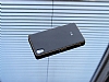 Eiroo Sony Xperia Z2 Metal Kenarl Siyah Rubber Klf - Resim: 2
