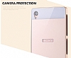 Eiroo Sony Xperia Z3 ift Katmanl Metal Gold Klf - Resim: 6
