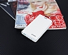 Eiroo Sony Xperia Z3 Compact Standl Czdanl Beyaz Deri Klf - Resim: 1