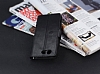 Eiroo Sony Xperia Z3 Compact Standl Czdanl Siyah Deri Klf - Resim: 2