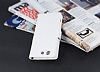 Eiroo Thunder Sony Xperia Z3 Compact Standl Czdanl Beyaz Deri Klf - Resim: 1