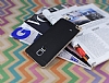 Eiroo Stripe Samsung Galaxy Note Edge Gold Kenarl Siyah Silikon Klf - Resim: 2