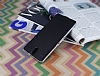 Eiroo Stripe Sony Xperia C5 Ultra Silver Kenarl Siyah Silikon Klf - Resim: 2