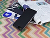 Eiroo Stripe Sony Xperia M5 Fme Kenarl Siyah Silikon Klf - Resim: 2
