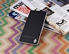 Eiroo Stripe Sony Xperia Z3 Silver Kenarl Siyah Silikon Klf - Resim: 2
