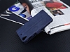 Eiroo Thunder HTC Desire 626 Standl Czdanl Lacivert Deri Klf - Resim: 4