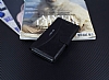 Eiroo Thunder Nokia Lumia 830 Standl Czdanl Siyah Deri Klf - Resim: 1