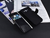 Eiroo Thunder Samsung Galaxy E5 Standl Czdanl Siyah Deri Klf - Resim: 3