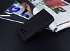 Eiroo Thunder Samsung Galaxy Grand Prime / Prime Plus Standl Czdanl Siyah Deri Klf - Resim: 2
