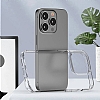 Eiroo Trace iPhone 15 Pro Max effaf Silikon Klf - Resim: 2