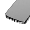 Eiroo Trace iPhone 15 Pro Max effaf Silikon Klf - Resim: 4