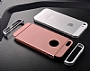 Eiroo Trio Fit iPhone SE / 5 / 5S 3 1 Arada Silver Rubber Klf - Resim: 5