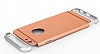 Eiroo Trio Fit iPhone 6 / 6S 3 1 Arada Rose Gold Rubber Klf - Resim: 1