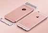 Eiroo Trio Fit iPhone 6 Plus / 6S Plus 3 1 Arada Gold Rubber Klf - Resim: 2