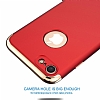 Eiroo Trio Fit iPhone 7 3 1 Arada Krmz Rubber Klf - Resim: 5