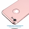 Eiroo Trio Fit iPhone 7 3 1 Arada Rose Gold Rubber Klf - Resim: 5