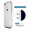 Eiroo Trio Fit iPhone 7 3 1 Arada Silver Rubber Klf - Resim: 7