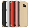 Eiroo Trio Fit Samsung Galaxy Note 5 3 1 Arada Krmz Rubber Klf - Resim: 4