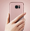 Eiroo Trio Fit Samsung Galaxy Note 5 3 1 Arada Gold Rubber Klf - Resim: 3