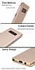Eiroo Trio Fit Samsung Galaxy Note 8 3 1 Arada Gold Rubber Klf - Resim: 5