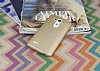LG G3 Mat Gold Silikon Klf - Resim: 1