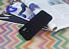 Samsung Galaxy S7 Mat Siyah Silikon Klf - Resim: 2