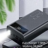 Eiroo V94 50000 Mah Siyah Powerbank Yedek Batarya - Resim: 2